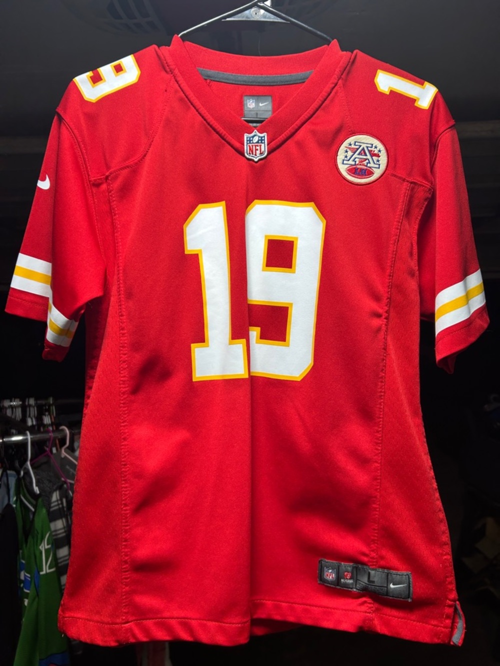 Nike Kansas City Chiefs Jersey #19 Maclin Youth Boys Sz L 14/16
